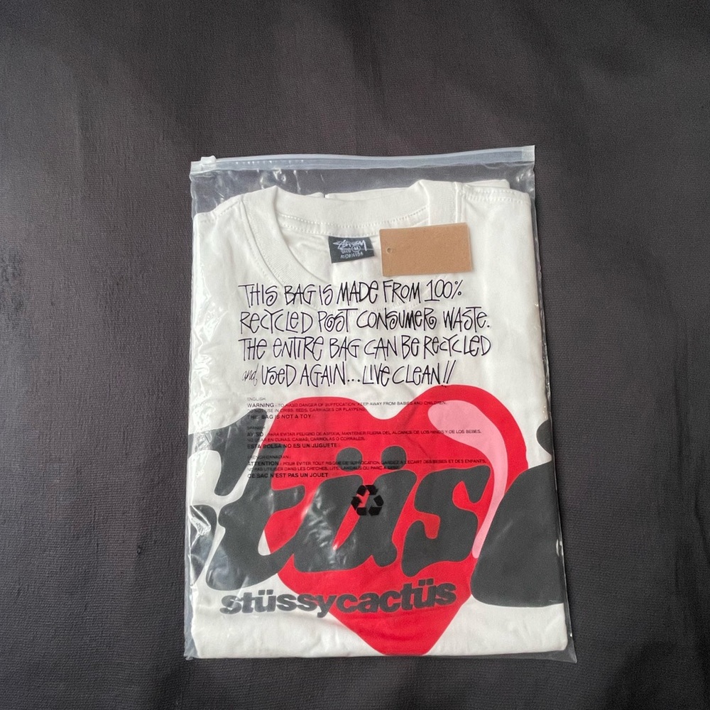Stussy x CPFM Heart T-Shirt